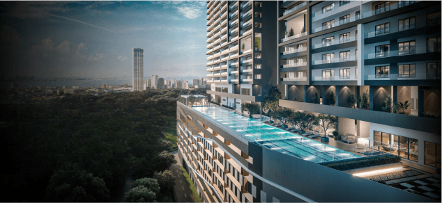 Sky Pool with Panoramic View